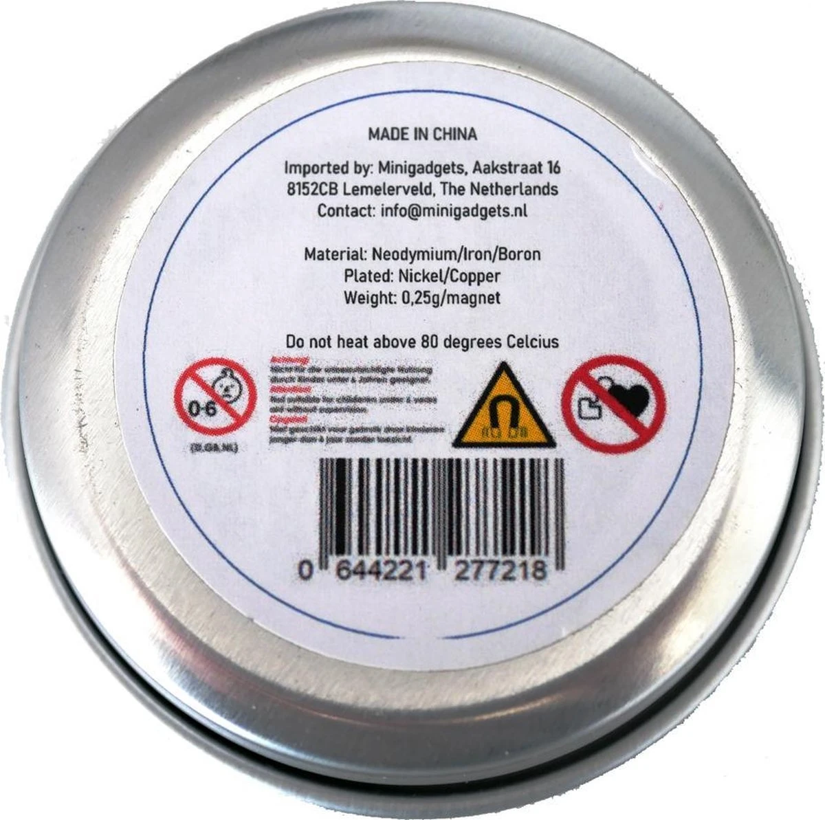 Super Sterke Magneten - 5 X 2 Mm (50-stuks) - Rond - Neodymium - Koelkast Magneten - Whiteboard Magneten - Klein - Ronde - 5x2mm 5 Super Sterke Magneten - 5 X 2 Mm (50-stuks) - Rond - Neodymium - Koelkast Magneten - Whiteboard Magneten - Klein - Ronde - 5x2mm - Afbeelding 5