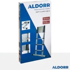 ALDORR Home - Telescoopladder 3,20 Meter - Met Stabilisatievoet En Soft Closing -Makita || Merkloos || Stanley Verkoopwinkel 1200x1195 10