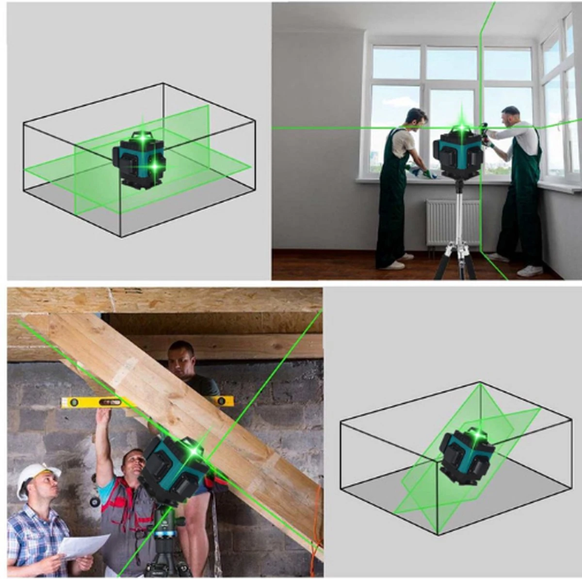 Dokx Zelfnivellerende Kruislijnlaser 16 Lijnen - Hardcase - 360° Graden Roterende Laser - Hardcase 14 Dokx Zelfnivellerende Kruislijnlaser 16 Lijnen - Hardcase - 360° Graden Roterende Laser - Hardcase - Afbeelding 14