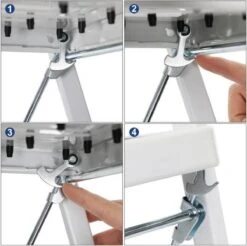 Songmics Nancy's Huishoudtrap - Huishoudladder Met 3 Treden - Inklapbaar - 150KG Draagvermogen 12 Songmics Nancy's Huishoudtrap - Huishoudladder Met 3 Treden - Inklapbaar - 150KG Draagvermogen -Makita || Merkloos || Stanley Verkoopwinkel 1200x1196 17