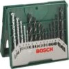 Bosch X-Line Boorset - 15-delig - Hout, Metaal En Steen