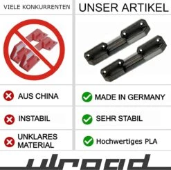 ULROAD 4 X Houders Voor L-BOXX Bosch Sortimo L-SAFE Zekering Fixatie Houders Om Vast Te Schroeven | Voor Alle Bosch L BOXX Gereedschapskoffer Rolplank Rolwagen Zelf Montage Accessoires -Makita || Merkloos || Stanley Verkoopwinkel 1200x1196 8