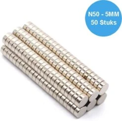 Super Sterke Magneten - 5 X 2 Mm (50-stuks) - Rond - Neodymium - Koelkast Magneten - Whiteboard Magneten - Klein - Ronde - 5x2mm 11 Super Sterke Magneten - 5 X 2 Mm (50-stuks) - Rond - Neodymium - Koelkast Magneten - Whiteboard Magneten - Klein - Ronde - 5x2mm -Makita || Merkloos || Stanley Verkoopwinkel 1200x1197 3