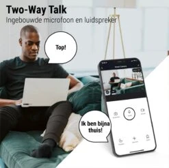 Nikkei CAM4 Draaibare Beveiligingscamera - Full HD IP Camera Met WiFi - Bewegingssensor En Nachtzicht - Huisdiercamera Voor Binnen - Met Smart App -Makita || Merkloos || Stanley Verkoopwinkel 1200x1197 41