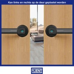 Flient Slimme Deurslot - Smartlock Met Vingerafdruk - Deurklink - Zwart - Slim Deurslot - Deurkruk - Smarthome -Makita || Merkloos || Stanley Verkoopwinkel 1200x1198 103