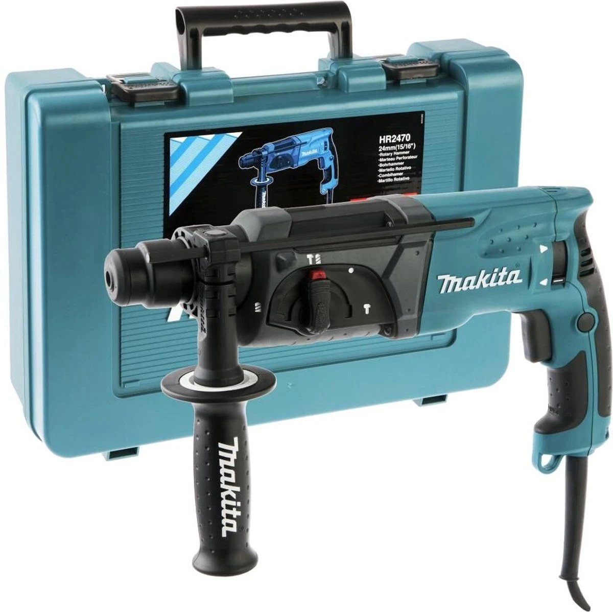 Makita BITFIX HR2470 Boorhamer - 780 W - 2.7 J 5 Makita BITFIX HR2470 Boorhamer - 780 W - 2.7 J - Afbeelding 5