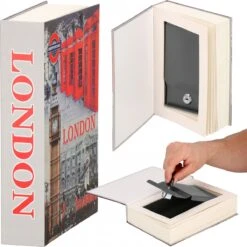 Springos Geheime Kluis - Boekkluis - Inclusief Slot - 22 X 15.5 X 4.5 Cm - Reisgids -Makita || Merkloos || Stanley Verkoopwinkel 1200x1198 73