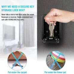 IGOODS - Robuuste Sleutelkluis Met Code Voor Buiten - Centraal Opbergen Van Sleutels Met Cijferslot - Sleutel Kastje 9 IGOODS - Robuuste Sleutelkluis Met Code Voor Buiten - Centraal Opbergen Van Sleutels Met Cijferslot - Sleutel Kastje -Makita || Merkloos || Stanley Verkoopwinkel 1200x1198 84