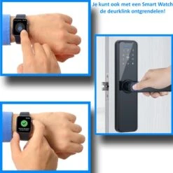 Merkloos Flient Smart Doorlock - Slimme Deurslot - Deurklink Met Vingerafdruk - Met APP & WiFi - BlueTooth - Kantoor Slot - Zwart - Anti Inbraak - TT LockApp 19 Merkloos Flient Smart Doorlock - Slimme Deurslot - Deurklink Met Vingerafdruk - Met APP & WiFi - BlueTooth - Kantoor Slot - Zwart - Anti Inbraak - TT LockApp -Makita || Merkloos || Stanley Verkoopwinkel 1200x1199 37