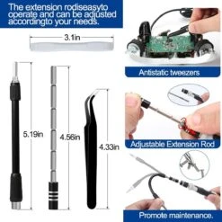 Igoods Schroevendraaierset - 115 In 1 Delige Precisie Schroevendraaier Set -Makita || Merkloos || Stanley Verkoopwinkel 1200x1200 10