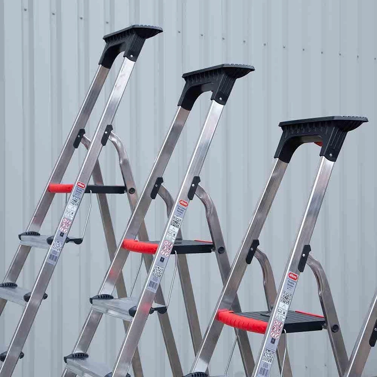 Altrex Double Decker 6 Treeds - Huishoudtrap - Werkhoogte 3.25m 10 Altrex Double Decker 6 Treeds - Huishoudtrap - Werkhoogte 3.25m - Afbeelding 10