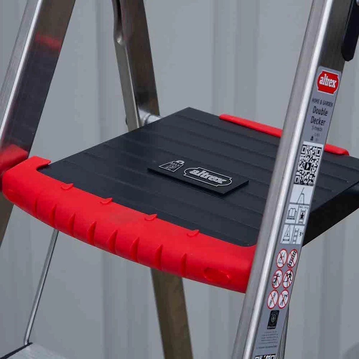 Altrex Double Decker 6 Treeds - Huishoudtrap - Werkhoogte 3.25m 12 Altrex Double Decker 6 Treeds - Huishoudtrap - Werkhoogte 3.25m - Afbeelding 12