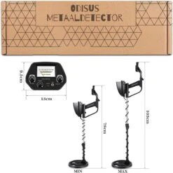 ODISUS Metaal Detector Voor Goud, Munten, Sierraden, ... - Metaaldetector Voor Kinderen & Volwassenen - 20 Cm Detectie Diepte - 78 Tot 103 Cm Lang - Inclusief Koptelefoon & Schep & 2x Batterijen & Pintpointer -Makita || Merkloos || Stanley Verkoopwinkel 1200x1200 104