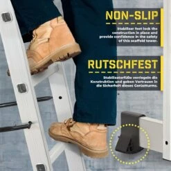 Jago - Steiger - Multifuncitionele Ladder - Ladderrek - Werkblad - Werkplatform - 4 In 1 15 Jago - Steiger - Multifuncitionele Ladder - Ladderrek - Werkblad - Werkplatform - 4 In 1 -Makita || Merkloos || Stanley Verkoopwinkel 1200x1200 1042