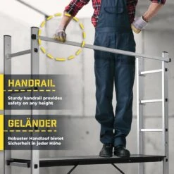 Jago - Steiger - Multifuncitionele Ladder - Ladderrek - Werkblad - Werkplatform - 4 In 1 17 Jago - Steiger - Multifuncitionele Ladder - Ladderrek - Werkblad - Werkplatform - 4 In 1 -Makita || Merkloos || Stanley Verkoopwinkel 1200x1200 1043