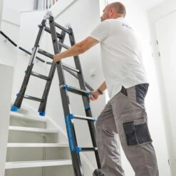 ALDORR Professional - Multiladder Uitschuifbare Vouwladder 4x4 - 4,00 Meter -Makita || Merkloos || Stanley Verkoopwinkel 1200x1200 1076