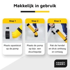 HANDY HARRY® Professionele Pomp Ontstopper Wc - Afvoer - Gootsteenontstopper - Ontstoppingsveer - Plopper - Drain -Makita || Merkloos || Stanley Verkoopwinkel 1200x1200 114
