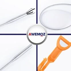 AWEMOZ Ontstoppingsveer RVS 60 Cm + Rager - Gootsteenontstopper Set - WC Ontstopper - Afvoer Verstopt - Rioolveer -Makita || Merkloos || Stanley Verkoopwinkel 1200x1200 1144