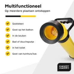 HANDY HARRY® Professionele Pomp Ontstopper Wc - Afvoer - Gootsteenontstopper - Ontstoppingsveer - Plopper - Drain -Makita || Merkloos || Stanley Verkoopwinkel 1200x1200 115