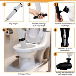 Rostem Afvoer Ontstopper - Toilet Ontstopper - Hogedruk Ontstopper - Wasbak Ontstopper - Wit -Makita || Merkloos || Stanley Verkoopwinkel 1200x1200 1155