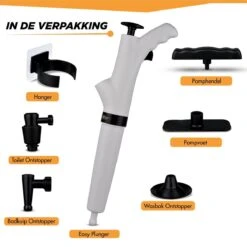 Rostem Afvoer Ontstopper - Toilet Ontstopper - Hogedruk Ontstopper - Wasbak Ontstopper - Wit -Makita || Merkloos || Stanley Verkoopwinkel 1200x1200 1156