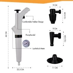 Rostem Afvoer Ontstopper - Toilet Ontstopper - Hogedruk Ontstopper - Wasbak Ontstopper - Wit -Makita || Merkloos || Stanley Verkoopwinkel 1200x1200 1159