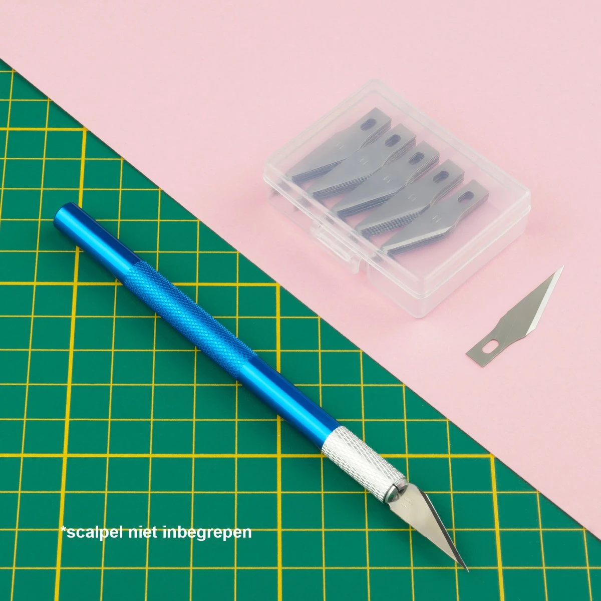 Scalpel Mesjes Nr.11 - Navulverpakking 50 Stuks Voor Hobbymes 3 Scalpel Mesjes Nr.11 - Navulverpakking 50 Stuks Voor Hobbymes - Afbeelding 3