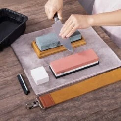 House Of Husk Dubbelzijdige Messenslijpers Met Instructies - Slijpsteen Voor Messen - Wetsteen Slijpsteen Set 400 1000 En 3000 8000 - Edelkorund -Makita || Merkloos || Stanley Verkoopwinkel 1200x1200 1220