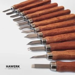 Hawerk Snijgereedschapsset Voor Professionals En Beginners, 12-delig + 3 Slijpstenen + Tas, Snijmessen Voor Volwassenen En Kinderen, Voor Hout, Snijset Om Te Snijden -Makita || Merkloos || Stanley Verkoopwinkel 1200x1200 1225