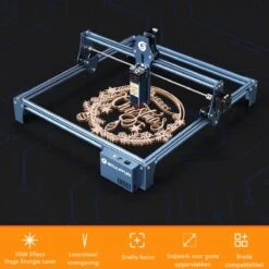 Sculpfun S9 Pro - Laser Cutter Met Ultra Dunne Laser - Laser Graveermachine - Laser Engraver - Hoge Precisie Snijmachine 5.5W 90W - Volledige Set - Snijvlak 410x420mm - 3kg -Makita || Merkloos || Stanley Verkoopwinkel 1200x1200 1286