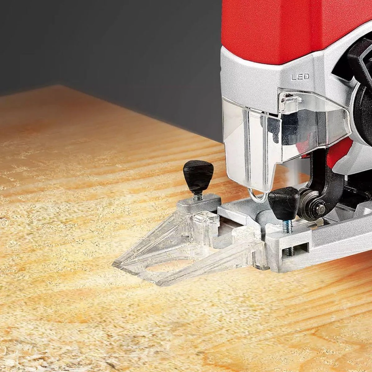 Einhell Accu Decoupeerzaag TE-JS 18 Li-Solo Power X-Change (Li-Ion - 18 V - Max. 80 Mm - 4-traps Pendelslag - Zuigadapter - Spaanbeschermer - LED-verlichting - Zonder Accu En Lader) 12 Einhell Accu Decoupeerzaag TE-JS 18 Li-Solo Power X-Change (Li-Ion - 18 V - Max. 80 Mm - 4-traps Pendelslag - Zuigadapter - Spaanbeschermer - LED-verlichting - Zonder Accu En Lader) - Afbeelding 12