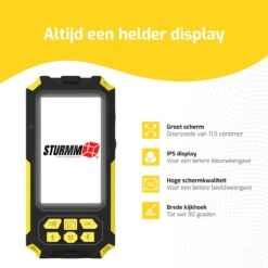 STURMM® ST-IC301 - Industriële Endoscoop Met Dubbele Camera - Professionele Inspectiecamera - 4.5 INCH Display - Inclusief Gratis 32GB Micro SD - 10 Meter Kabel -Makita || Merkloos || Stanley Verkoopwinkel 1200x1200 136