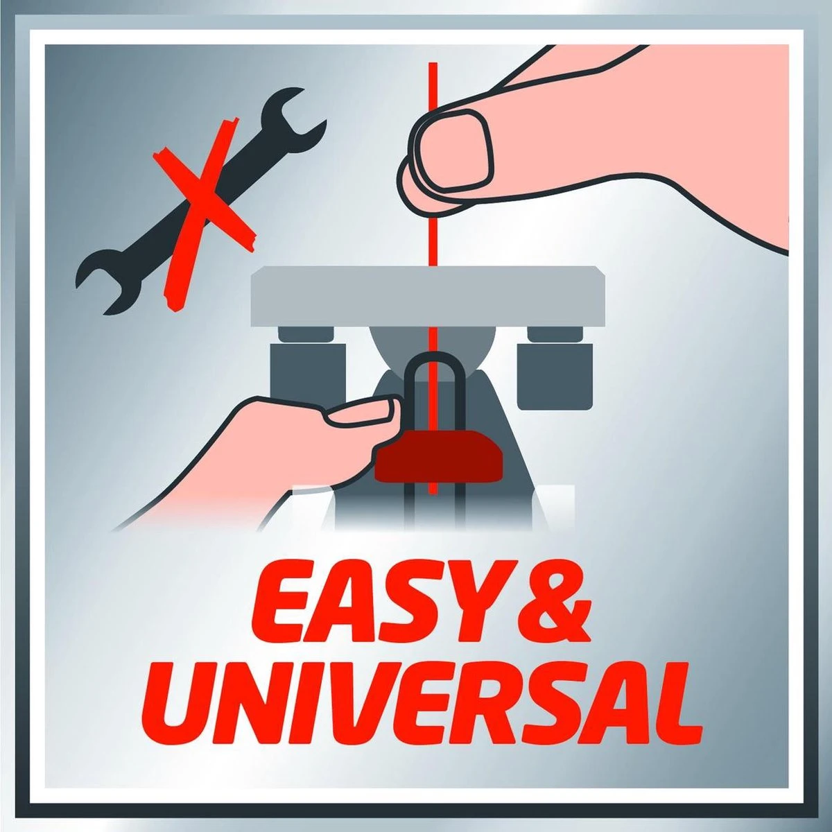 Einhell Accu Decoupeerzaag TE-JS 18 Li-Solo Power X-Change (Li-Ion - 18 V - Max. 80 Mm - 4-traps Pendelslag - Zuigadapter - Spaanbeschermer - LED-verlichting - Zonder Accu En Lader) 18 Einhell Accu Decoupeerzaag TE-JS 18 Li-Solo Power X-Change (Li-Ion - 18 V - Max. 80 Mm - 4-traps Pendelslag - Zuigadapter - Spaanbeschermer - LED-verlichting - Zonder Accu En Lader) - Afbeelding 18