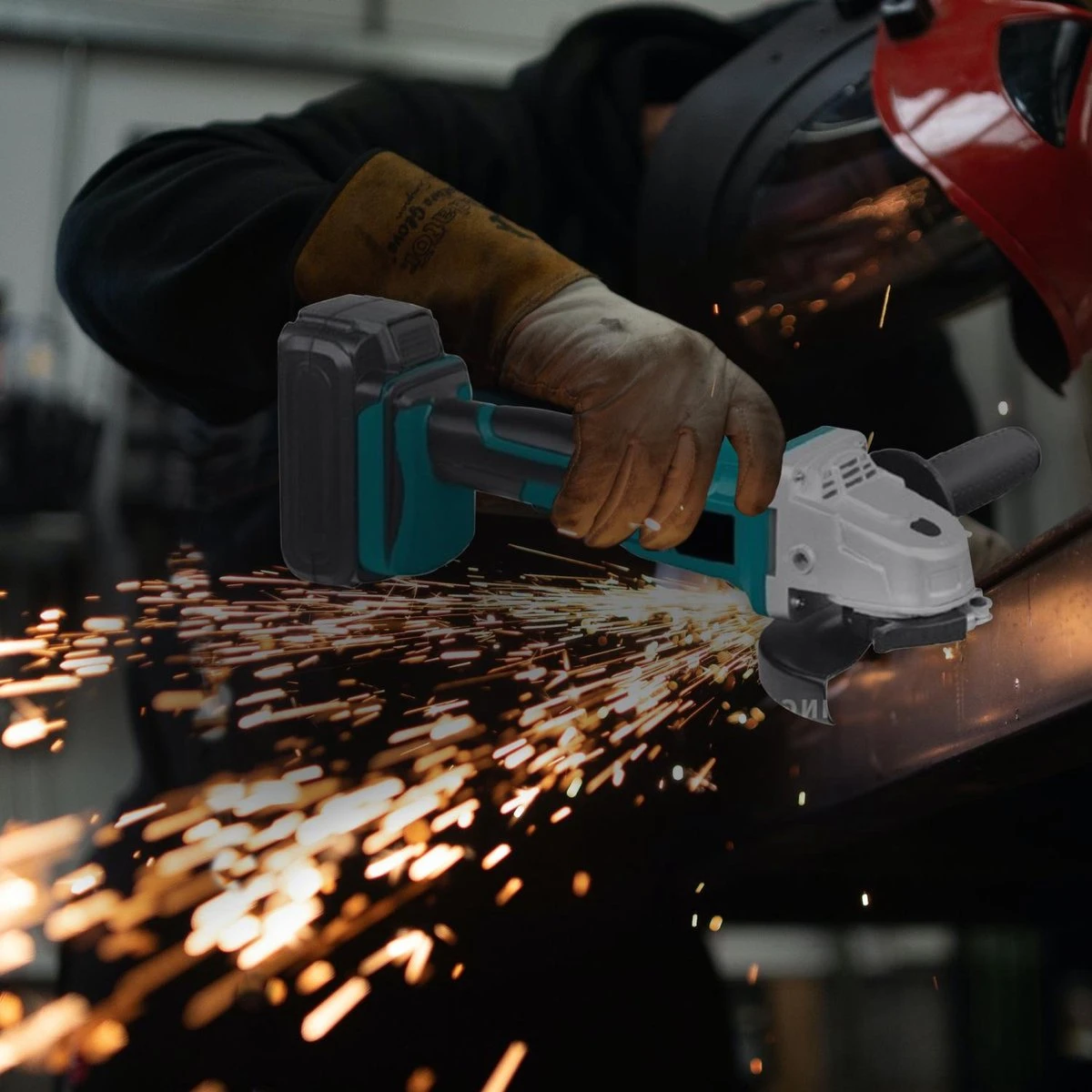 Deutsche Stahl Haakse Slijper - Slijptol - Gereedschap - Slijpmachine - Draadloos - 24V Accu - 2 Batterijen - 7000RPM - 1 Uur Snellader - 2 Zaagblad Van 125mm - Softgrip - Met Tas - Blauw 14 Deutsche Stahl Haakse Slijper - Slijptol - Gereedschap - Slijpmachine - Draadloos - 24V Accu - 2 Batterijen - 7000RPM - 1 Uur Snellader - 2 Zaagblad Van 125mm - Softgrip - Met Tas - Blauw - Afbeelding 14