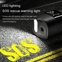 Auto Luchtcompressor, 150PSI Elektrische Draagbare Luchtpomp Mini Handheld Batterij Band Inflator 6000mAh Power Bank LED Noodverlichting Voor Auto Motor Fiets Bal -Makita || Merkloos || Stanley Verkoopwinkel 1200x1200 1384