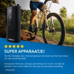 Donrox Ride F522 Draagbare Compressor Bandenpomp - Luchtcompressor Oplaadbaar - Fiets Tot Auto - Elektrische Fietspomp -Makita || Merkloos || Stanley Verkoopwinkel 1200x1200 1407