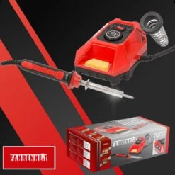 Complete Soldeerset - Soldeerbout Met Soldeerstation Inclusief Tin & Spons - Instelbare Temperatuur - MAX. 500 ºC - 60W -Makita || Merkloos || Stanley Verkoopwinkel 1200x1200 1412