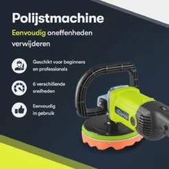 Qumax Polijstmachine – Poetsmachine Incl. 4 Polijstschijven – Krachtige Motor – 180mm – 220/240V -Makita || Merkloos || Stanley Verkoopwinkel 1200x1200 1426
