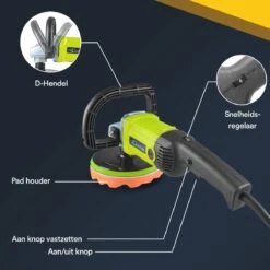 Qumax Polijstmachine – Poetsmachine Incl. 4 Polijstschijven – Krachtige Motor – 180mm – 220/240V -Makita || Merkloos || Stanley Verkoopwinkel 1200x1200 1431