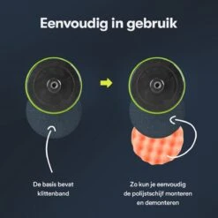 Qumax Polijstmachine – Poetsmachine Incl. 4 Polijstschijven – Krachtige Motor – 180mm – 220/240V -Makita || Merkloos || Stanley Verkoopwinkel 1200x1200 1433