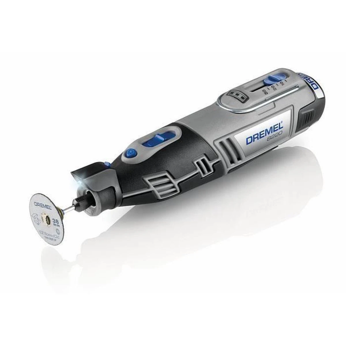 Dremel 8220 Multitool - Roterend - 12V - Met 65 Accessoires En Toolbox - Met 2x Accu En Lader 2 Dremel 8220 Multitool - Roterend - 12V - Met 65 Accessoires En Toolbox - Met 2x Accu En Lader - Afbeelding 2