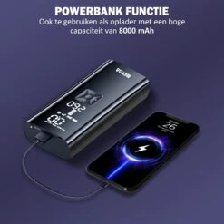 MEVON - Multifunctionele Compressor - Fietspomp - Elektrische Draagbare Bandenpomp - Luchtcompressor - 8000mAh Accu -Makita || Merkloos || Stanley Verkoopwinkel 1200x1200 1451