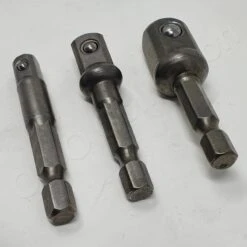 OWO - Bit Adapter Met Hex Aansluiting Naar Dop (1/2) (3/8) (1/4) Bitverloop Bithouder Bitadapter Adapterset Uitbreider Verleng Verloop Set 3 Stuks -Makita || Merkloos || Stanley Verkoopwinkel 1200x1200 1508