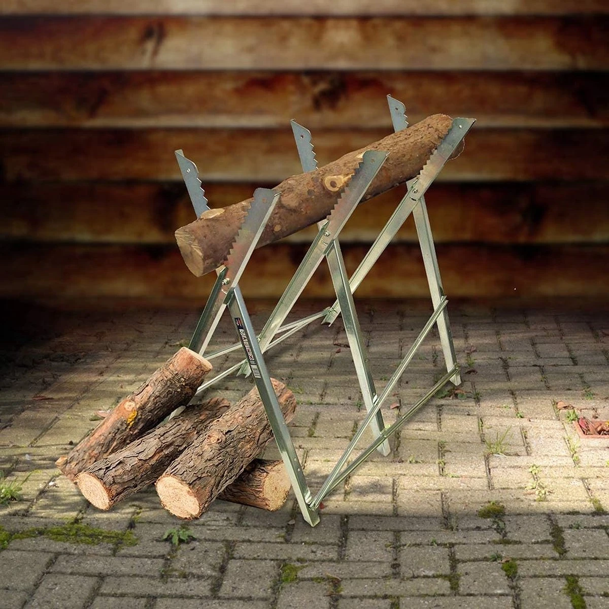 ERRO Zaagbok | Schraag | 150kg | 79 X 80 Cm | Voor ø30cm Stammen 5 ERRO Zaagbok | Schraag | 150kg | 79 X 80 Cm | Voor ø30cm Stammen - Afbeelding 5