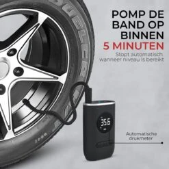 DynaBright Compressor - Luchtpomp - 4 Opzetstukken - 4000mAh - Compressor Bandenpomp - Luchtcompressor - Elektrische Fietspomp - Led Licht - Auto/Fiets/Motor/Ballen/Scooter/Luchtbed - Draagbaar -Makita || Merkloos || Stanley Verkoopwinkel 1200x1200 1587