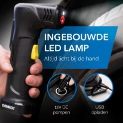 Donrox Ride A922 Draagbare Compressor Bandenpomp - 12V Luchtcompressor Oplaadbaar - Fiets Tot Camper - Elektrische Fietspomp -Makita || Merkloos || Stanley Verkoopwinkel 1200x1200 1616