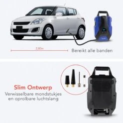 LifeGoods Elektrische Compressor En Bandenpomp - 12V - 10,3 Bar - 35L/m - Blauw -Makita || Merkloos || Stanley Verkoopwinkel 1200x1200 1645