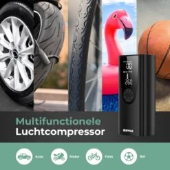 MEVON - Multifunctionele Compressor - Fietspomp - Elektrische Draagbare Bandenpomp - Luchtcompressor - 6000mAh Accu 10 MEVON - Multifunctionele Compressor - Fietspomp - Elektrische Draagbare Bandenpomp - Luchtcompressor - 6000mAh Accu -Makita || Merkloos || Stanley Verkoopwinkel 1200x1200 1673