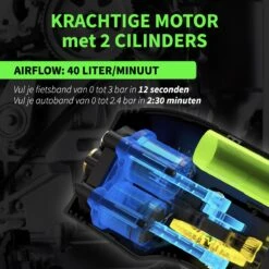 Coolado TPump XL | Draagbare Multifunctionele Mini Compressor | Alle Banden | Ook Voor Luchttenten | Kites En Wing Foils | Elektrische Draadloze Bandenpomp Pompt Fietsband In 12 Seconden | Powerbank. -Makita || Merkloos || Stanley Verkoopwinkel 1200x1200 1687