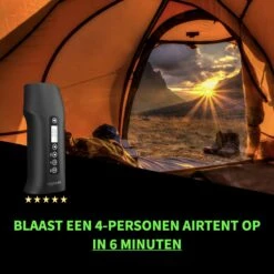 Coolado TPump XL | Draagbare Multifunctionele Mini Compressor | Alle Banden | Ook Voor Luchttenten | Kites En Wing Foils | Elektrische Draadloze Bandenpomp Pompt Fietsband In 12 Seconden | Powerbank. -Makita || Merkloos || Stanley Verkoopwinkel 1200x1200 1688